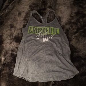 Nike tank!  perfect w/a pair of a Lululemon pants